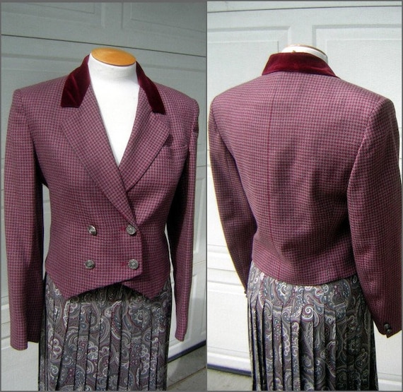 Vintage JAEGER Suit - Jacket & Pleated Skirt in H… - image 2
