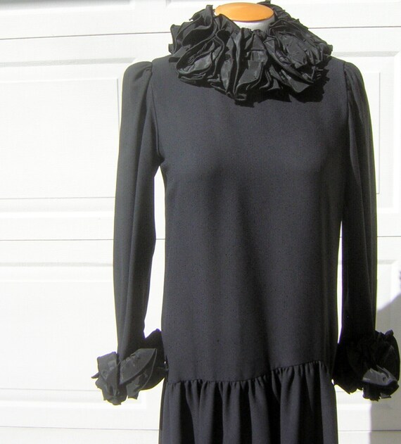 Gothic Cocktail Dress - Mr. Mort Channels Wednesd… - image 2