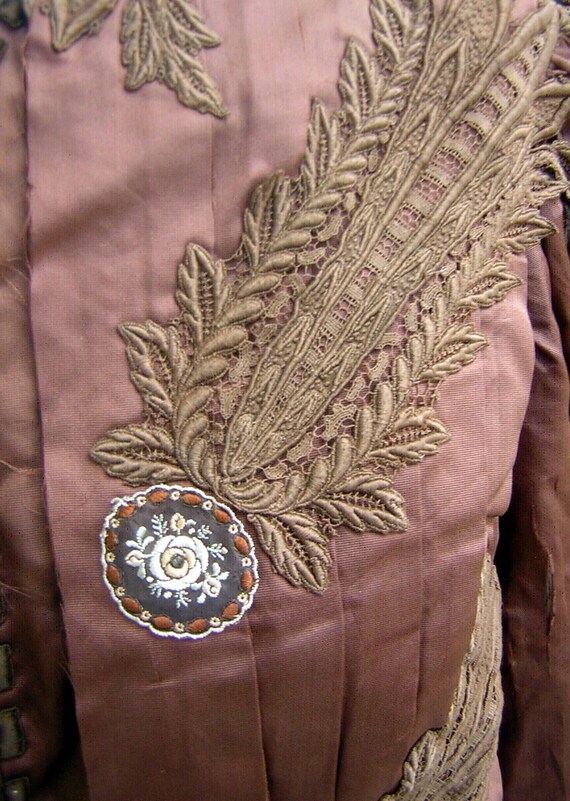 Antique Edwardian Jacket from Walking Suit with O… - image 9