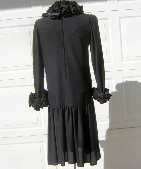 Gothic Cocktail Dress - Mr. Mort Channels Wednesd… - image 4