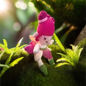 Crochet Fairy Doll, Plushie, Amigurumi, Stuffed Animal, Made to Order