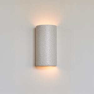 Applique da parete in ceramica fatta a mano – Design minimalista e accogliente