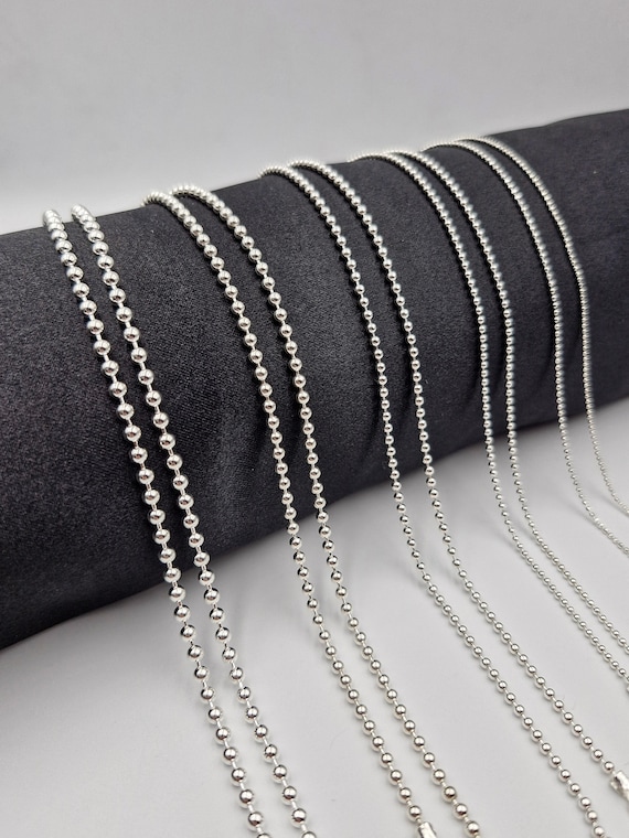 Collana Con Nome Piccolo Per Il Suo Argento Sterling