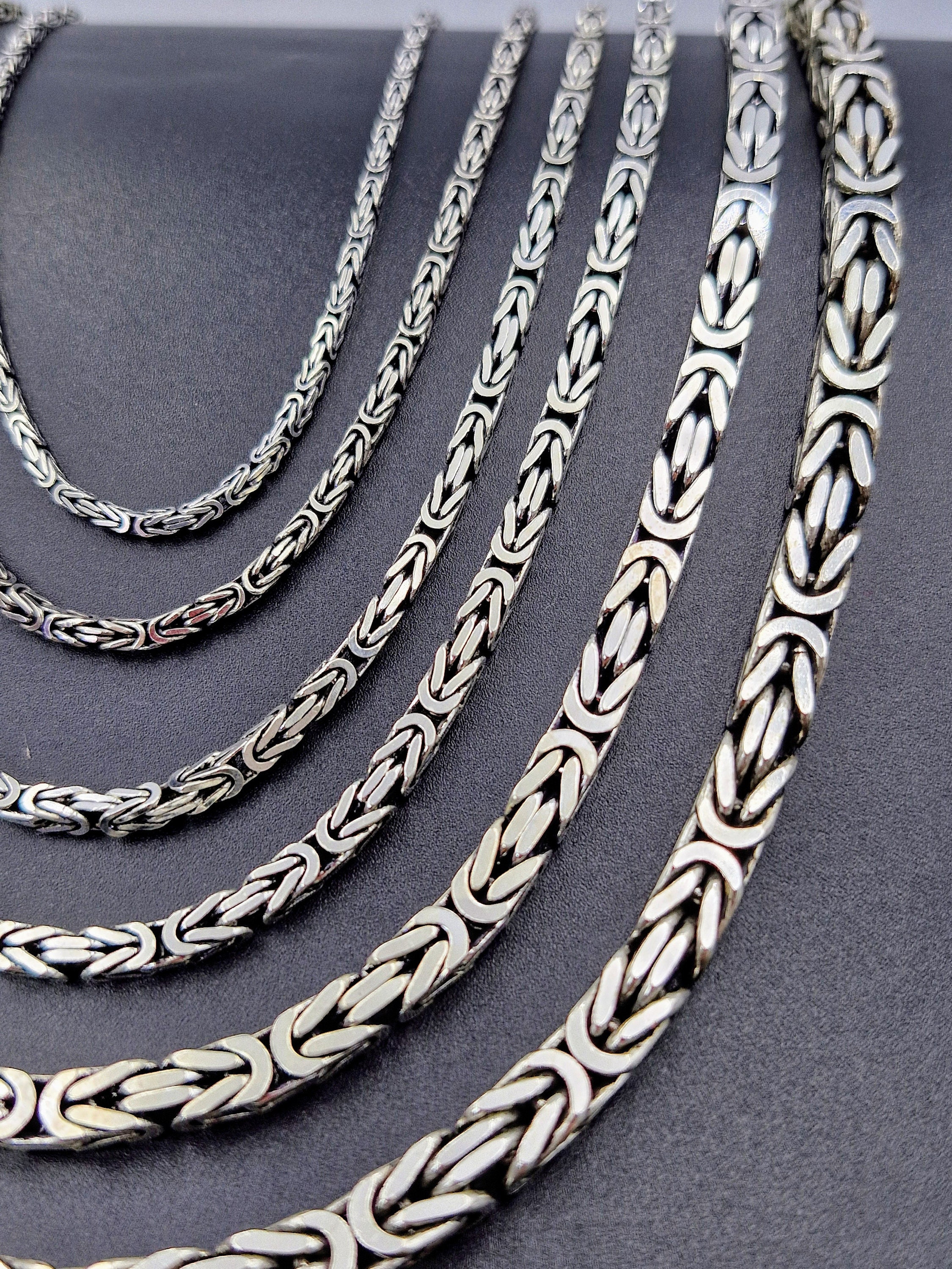 Cadenas de platino para hombre