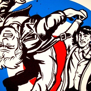 Mod Vs Rocker - Screenprint Poster - 11x17 - Limited Ed. 45 - Signed & Numbered
