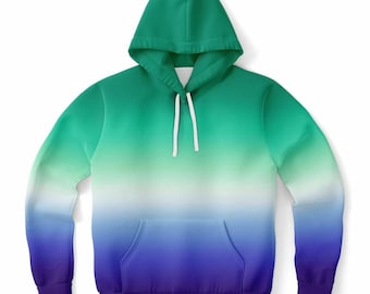 Sudadera con capucha y degradado de orgullo vinciano Gay MLM para hombre