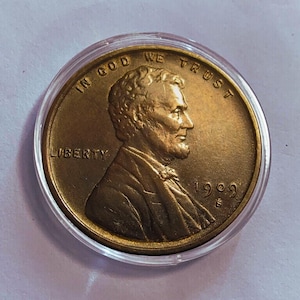 Coin 1909 S VDB Lincoln Penny || Commemorative US coins for coin collectors Old Coins Gifts
