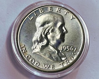 1958年フランクリン・ハーフダラー：90%銀の米国コレクターズコイン
