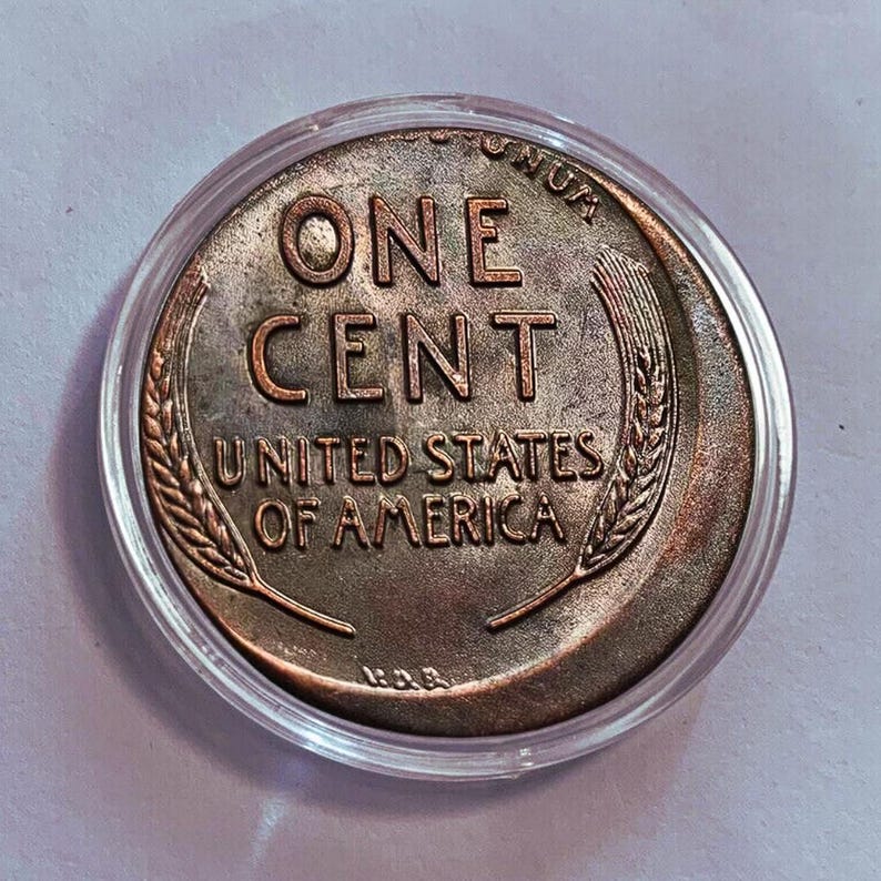 1955 Doubled Die Lincoln Penny Commemorative Rare Error Coin - Etsy