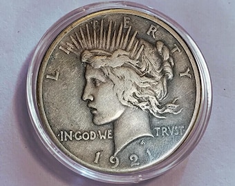 1921 Liberty Peace Dollar Commemorative coin US Coin