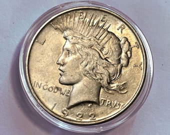 1922 Liberty Peace Dollar Commemorative US Coin
