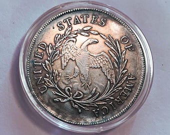 1796 Liberty Draped Bust US Dollar Commemorative Coin for