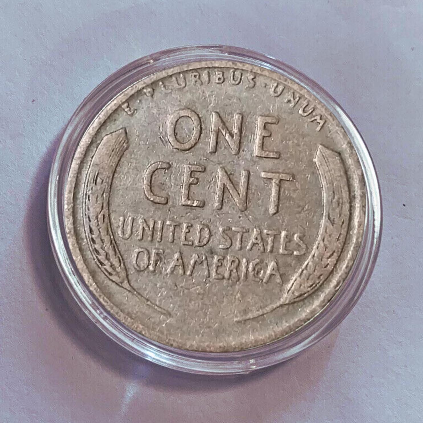 1944年 Dスチールウィートペニーセント：リンカーン米国コイン記念