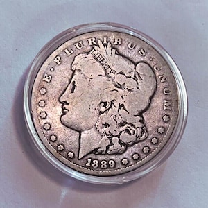 Coin 1889 CC Morgan USA Dollar Silver Plated  || Commemorative US coins for coin collectors||Old Coins Gifts