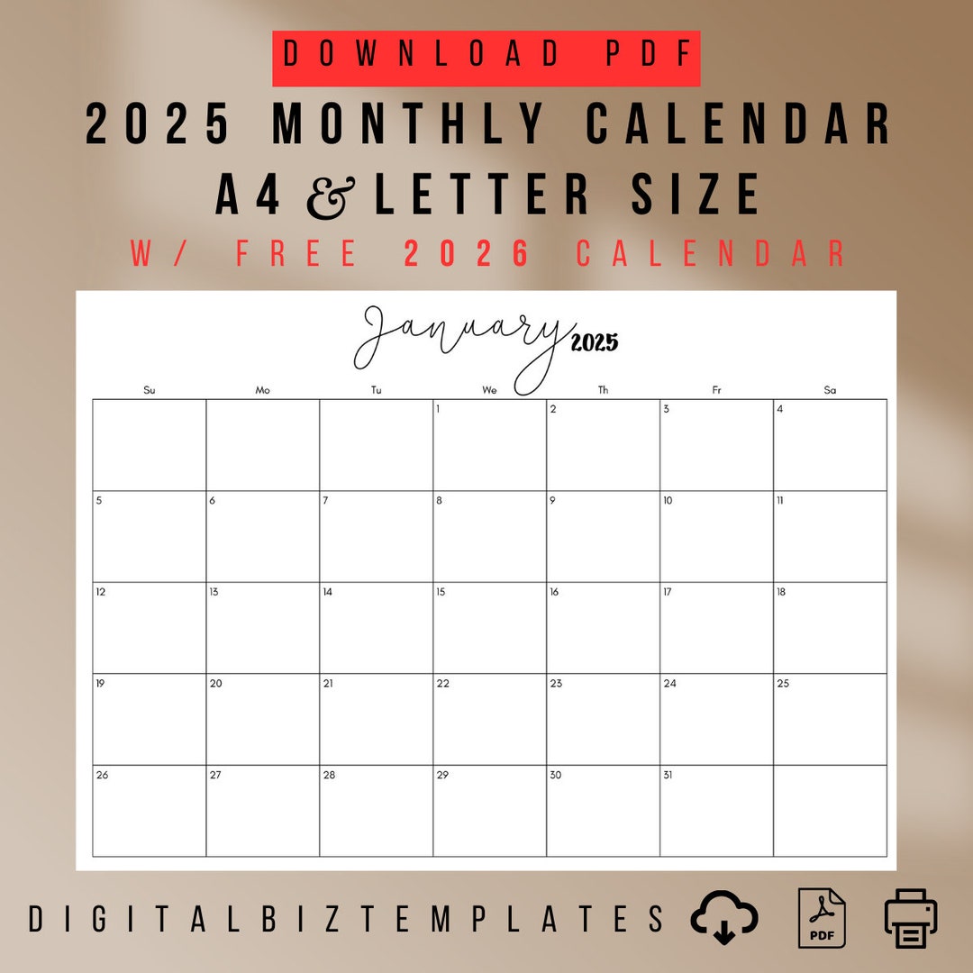 2025-calendar-2025-planner-landscape-wall-calendar-2025-desk-monthly