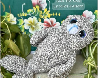Suki The Seal - Crochet Pattern ONLY