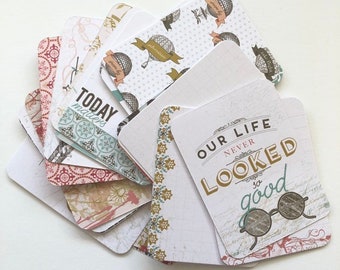 Adventure - Project Life Cards, 3x4 Cards, Journaling Cards, Planners, Smash Books, Junk Journals