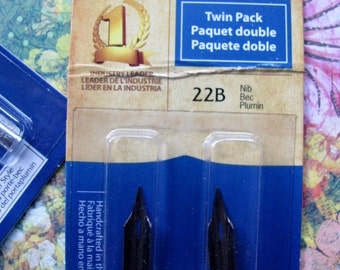 Speedball Nibs - pack of 2, 22B, DESTASH