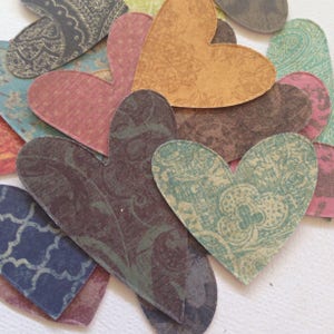 Stickers coeurs - TAPISSERIE, articles de papeterie, courrier postal, PL, agendas, scrapbooking, fabrication de cartes, journalisation biblique