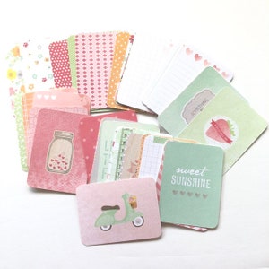 Edizione NAPOLETANA - Schede Project Life 3x4, Dear Lizzy, Schede di diario, Pen Pals, Planner, Smash Book
