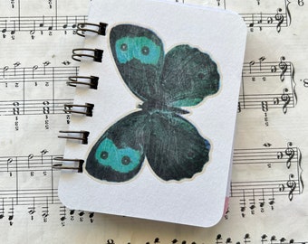 Butterfly - Mini Jotter, Mini Notebook, Maggie Holmes, Gift, Pen Pals
