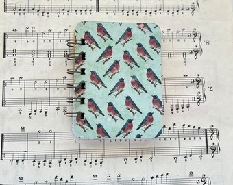 Birds - Mini Jotter, Mini Notebook, Maggie Holmes, Gift, Pen Pals, Gratitude