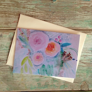 Elaine - la stampa di cartoline, stampa artistica originale, posta ordinaria, amici di penna, regalo