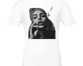 Smoke up 420 Cigar Premium Unisex Crewneck T-shirt | Bella + Canvas 3001