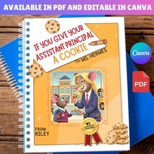 Personalisierter Assistent Schul-Geschenkkartenhalter, Nationale AP-Anerkennungswoche, benutzerdefinierte druckbare Canva bearbeitbare PDF-Datei, digitaler Download