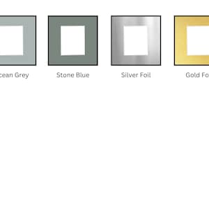 Custom Multi-opening Double Mat for Picture Frames - Etsy