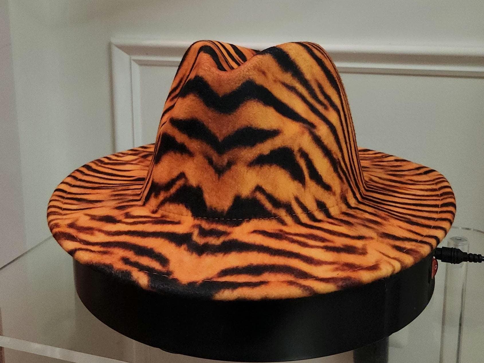 Tiger With Cowboy Hat Print - Etsy
