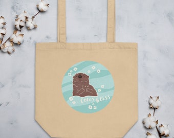 Otter-ly Adorable Eco Tote Bag