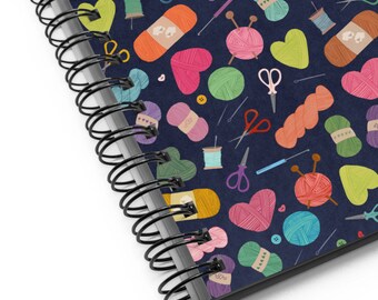 Sew Cute Needlecraft Spiral Notebook