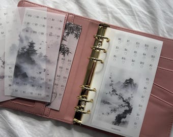 Aquarell Zen Matte Pergament-Spar-Challenge