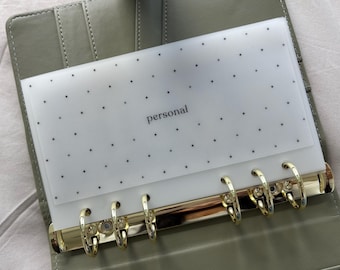 Polka Dot A6 Matt individuell laminierte Bargeldumschläge