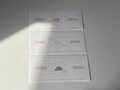 Sleepy Cinnamon Friends Matte/White Cash Placeholders