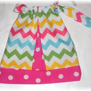 PDF Pattern Peek-A-Boo PillowCase style Dress size 6 months girls 12 image 4