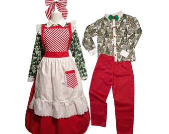 Child - Merry Christmas Cast Member Inspired Outfit - Adaptive Clothing Option