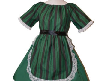 Child - Haunted House and Mansion Maid Dress - Adaptive Clothing Option