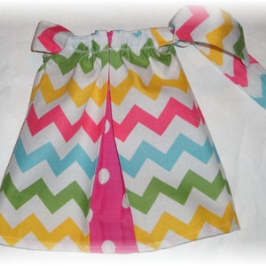 PDF Pattern Peek-A-Boo PillowCase style Dress size 6 months girls 12 image 3