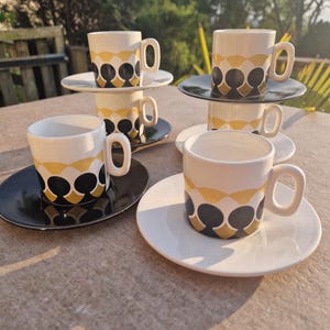 Vintage coffee cups
