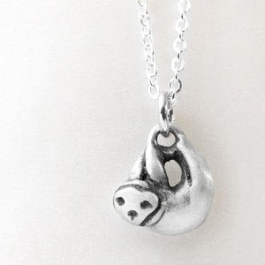 Sloth necklace, sterling silver sloth jewelry, gift for daughter, wife, girlfriend, coworker