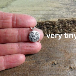 Tiny Australian Shepherd necklace, dog memorial jewelry image 3