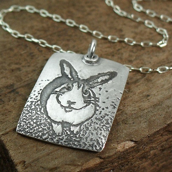 Little bunny rabbit necklace