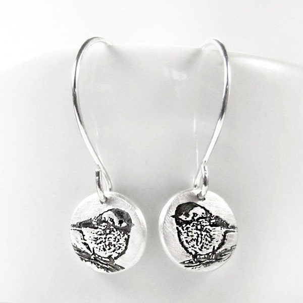 Fine Silver Earrings Etsy