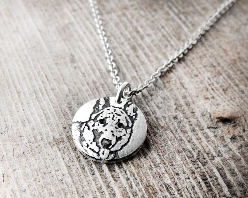 Silver German Shepherd Dangle Charm – Pewter European Style Charm For Pandora, Troll Bead Bracelets