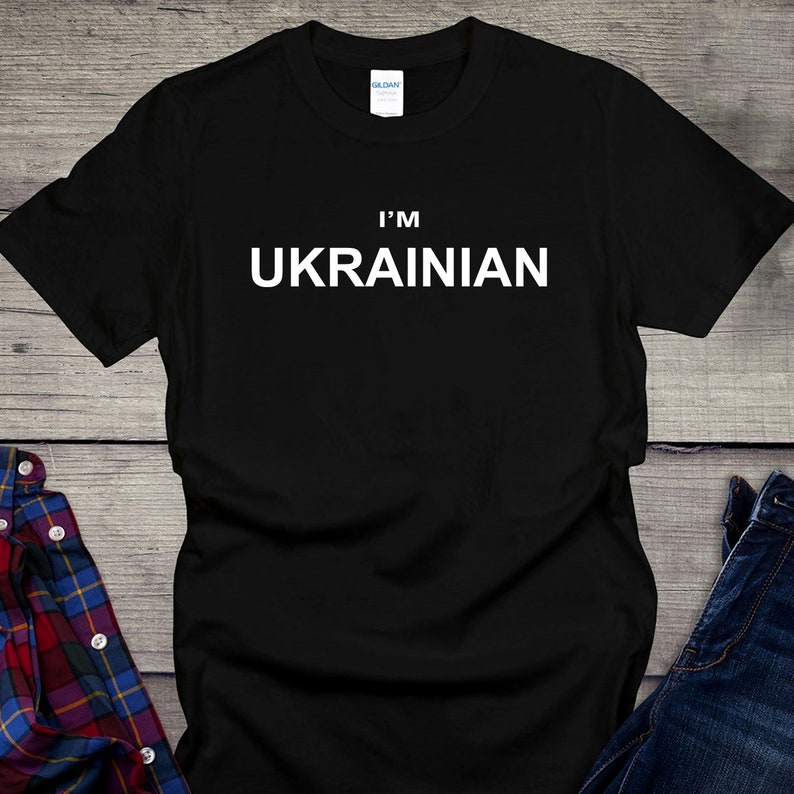 I'm Ukrainian Tshirt Zelensky Shirt Ukraine Shirt Etsy