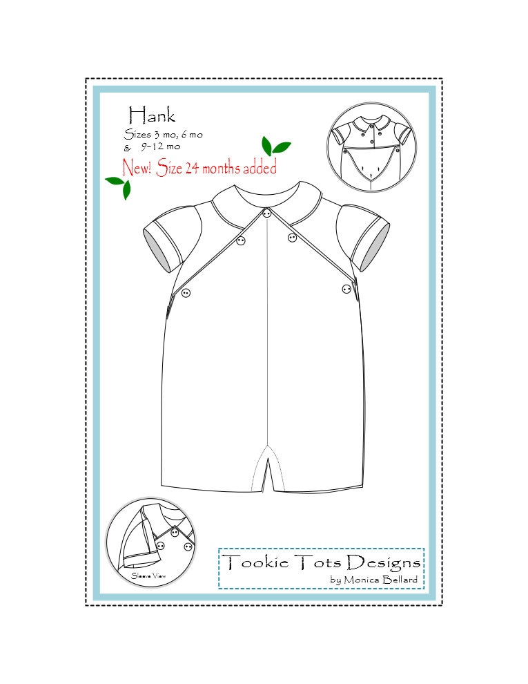 Hank, A Vintage Inspired Pattern, Now With Size 24 Mo, to Match Sister ...