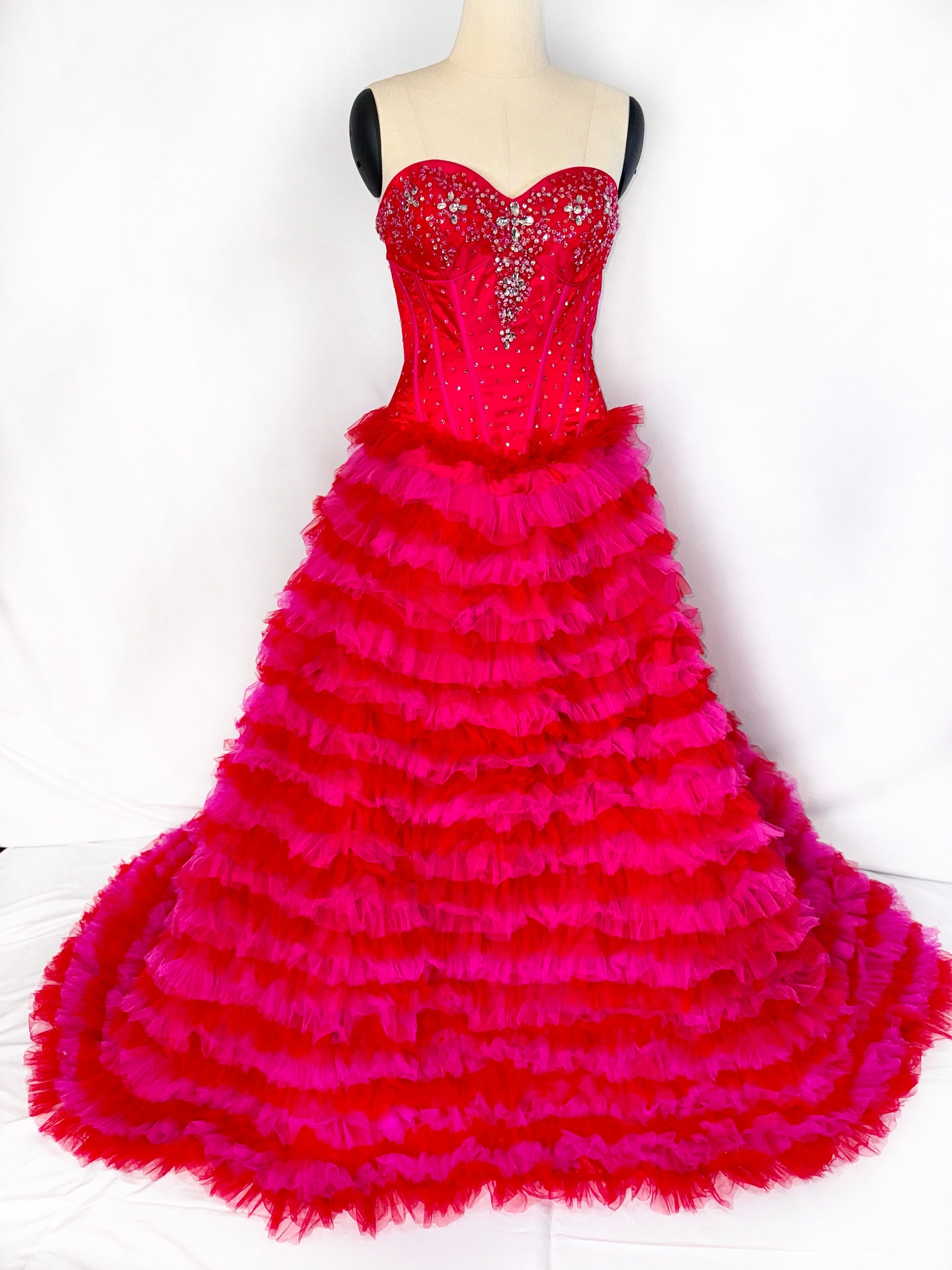 Princess Party Gown Sweet 16 Formal Prom Dress