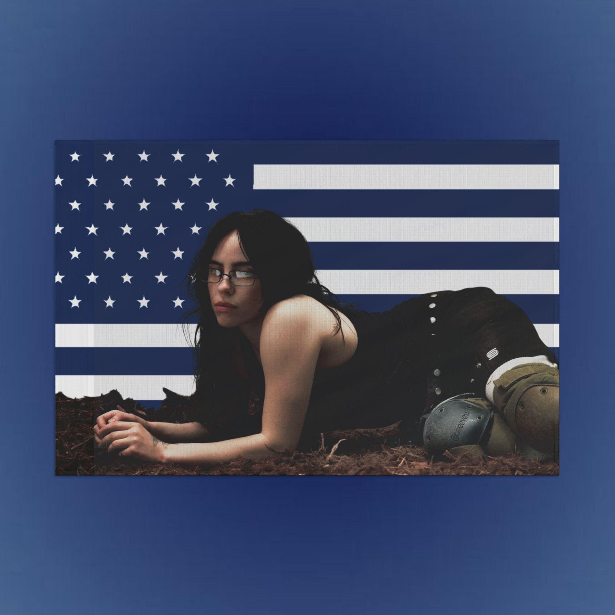 Billie Pink Flag, Blue Flag